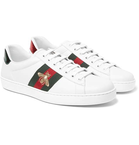 gucci leather shoe|white gucci shoes men.